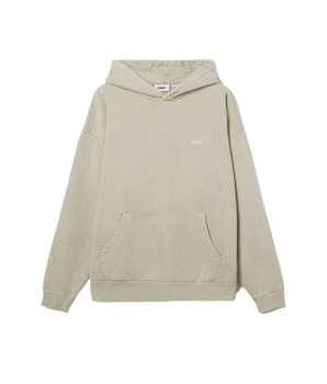 OBEY - LOWERCASE PIGMENT PULLOVER SAND