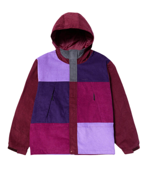 HUF  - CONTRAST CORD MOUNTAIN JACKET PURPLE