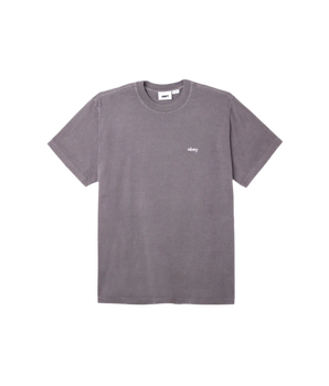 OBEY - LOWERCASE PIGMENT T-SHIRT GREY