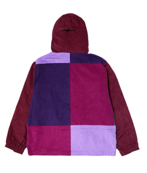 HUF  - CONTRAST CORD MOUNTAIN JACKET PURPLE