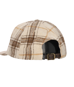 HUF - 98 PLAID 5 PANEL HAT BEIGE