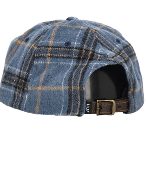 HUF - HUF 98 PLAID 5 PANEL HAT BLUE