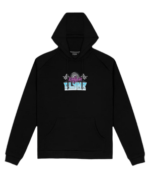 DOLLY NOIRE - KIDD KEO LIGHTNING RACE HOODIE BLACK