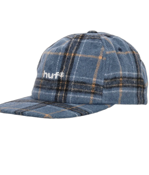 HUF - HUF 98 PLAID 5 PANEL HAT BLUE