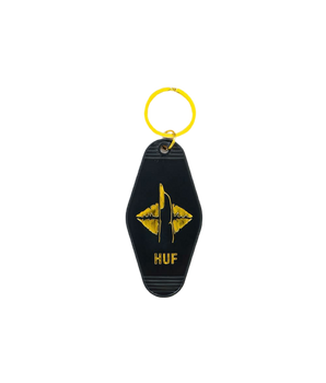 HUF - MOTEL KEY TAG BLACK