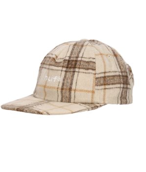 HUF - 98 PLAID 5 PANEL HAT BEIGE