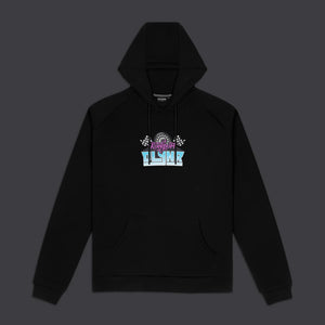 DOLLY NOIRE - KIDD KEO LIGHTNING RACE HOODIE BLACK