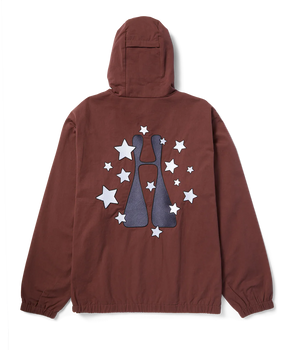 HUF - STARDUST JACKET BROWN