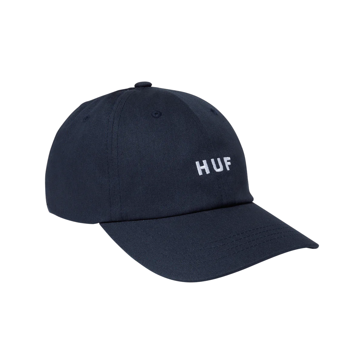 HUF SET OG CURVED VISOR 6-PANEL HAT BLU