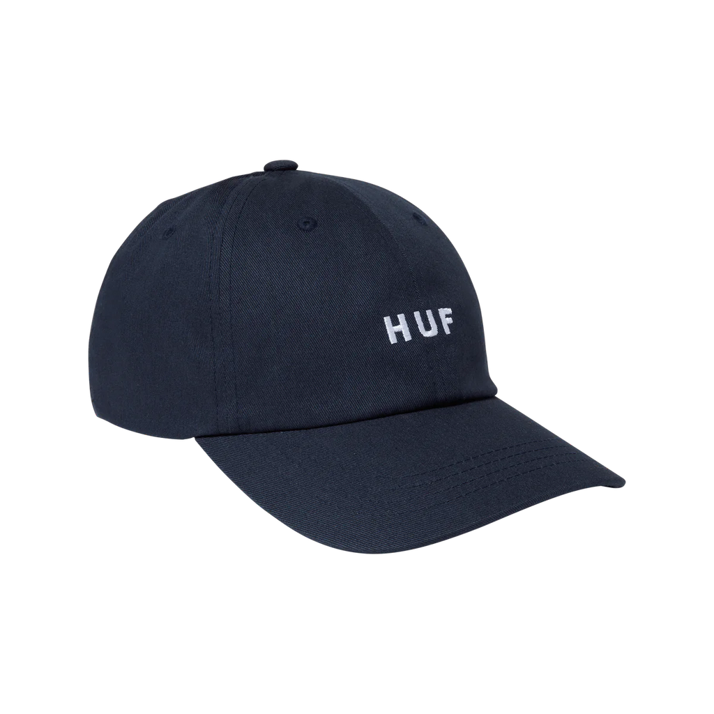 HUF SET OG CURVED VISOR 6-PANEL HAT BLU