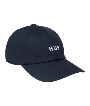 HUF SET OG CURVED VISOR 6-PANEL HAT BLU