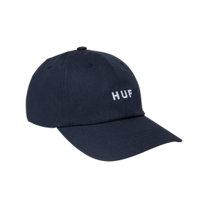 HUF SET OG CURVED VISOR 6-PANEL HAT BLU