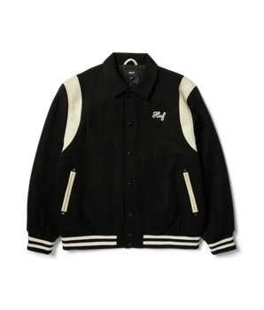 HUF - SONG VARSITY JACKET BLACK