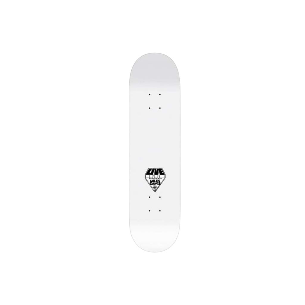 HUF - HUF X MILES DAVIS VOTE FOR MILES SKATEBOARD WHITE 8,25″