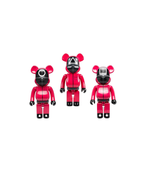 BEARBRICK - SET SQUID GAME: ▲●■ 400%