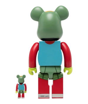 BEARBRICK - SPACE JAM: MARVIN THE MARTIAN 400% e 100%