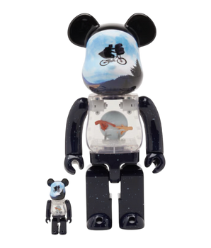 BEARBRICK - ET 400% e 100%