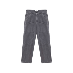 AMISH - SUPER KNEE FADED JEANS GREY