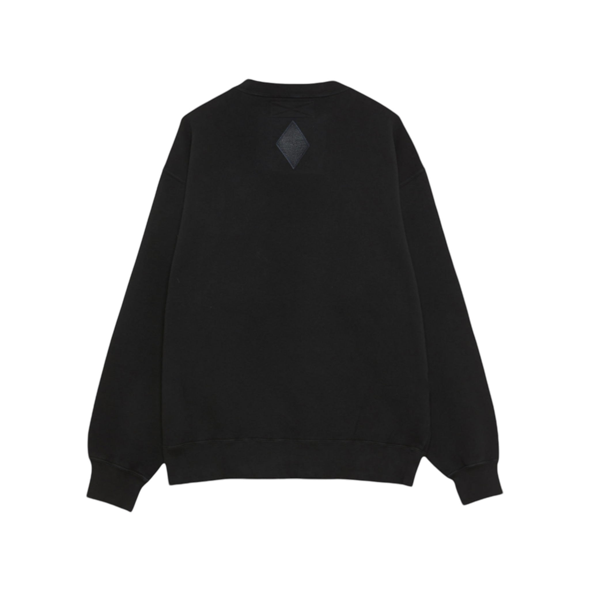 AMISH - DAN SABLON - CREW NECK SWEATSHIRT BLACK