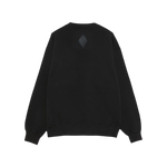 AMISH - DAN SABLON - CREW NECK SWEATSHIRT BLACK