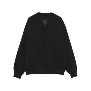 AMISH - DAN SABLON - CREW NECK SWEATSHIRT BLACK