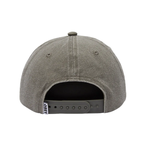 OBEY - PIGMENT POSSE 6 PANEL SNAPBACK OLIVE