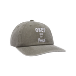 OBEY - PIGMENT POSSE 6 PANEL SNAPBACK OLIVE