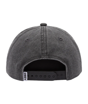 OBEY - PIGMENT POSSE 6 PANEL SNAPBACK BLACK