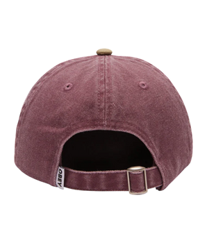 OBEY - PIGMENT 2-TONE LOWERCASE 6 PANEL VINO MULTI