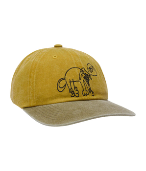 OBEY - PIGMENT OBEY DOG 6 PANEL VELCRO BACK MUSTARD