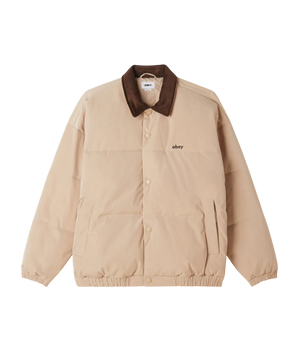 OBEY - WHISPERS JACKET BEIGE