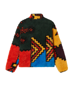 OBEY - MOROCCAN RUG SHERPA JACKET BRIGHT MULTI