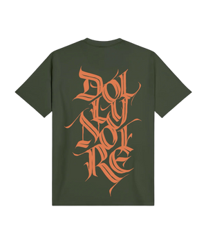 DOLLY NOIRE - HAND SCRIPTED TEE FOREST NIGHT