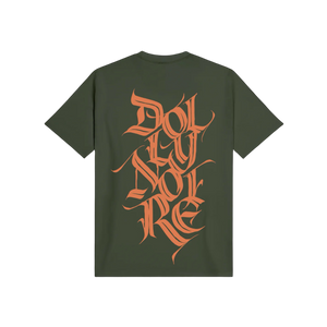 DOLLY NOIRE - HAND SCRIPTED TEE FOREST NIGHT