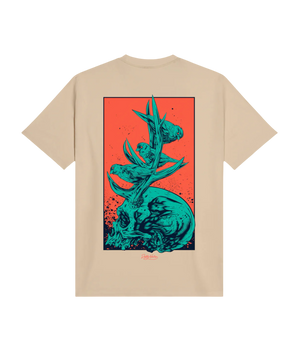 DOLLY NOIRE - DOMAIN OF NATURE TEE BEIGE