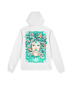 DOLLY NOIRE - MEDUSA HOODIE WHITE