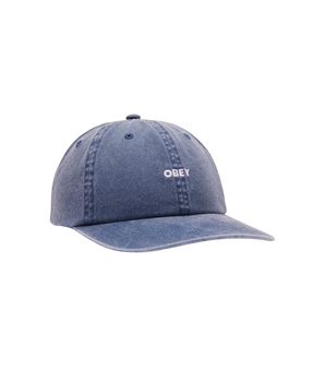 OBEY - PIGMENT LOWERCASE 6 PANEL NAVY