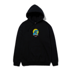 HUF - HUF X AVENGERS NIGHT PROWLING PULLOVER HOODIE BLACK