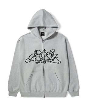 HUF - OUTLINES HEAVY WEIGHT FULL-ZIP FLEECE