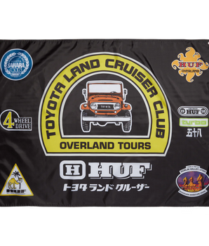 HUF - HUF X TOYOTA OVERLAND TOURING BANNER