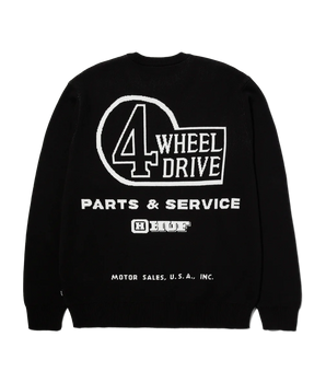 HUF -  HUF X TOYOTA PARTS & SERVICE SWEATER