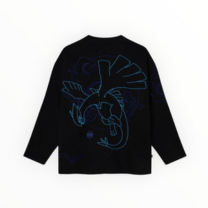 DOLLY NOIRE - Lugia Kimono Sweatshirt Black