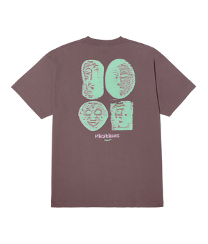 HUF - RHYTHMS T-SHIRT LIGHT PLUM