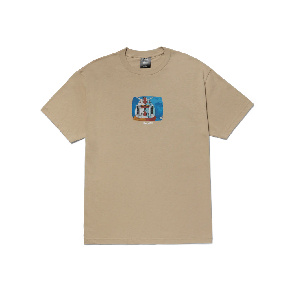 HUF - SCANLINE SS TEE BEIGE