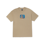 HUF - SCANLINE SS TEE BEIGE