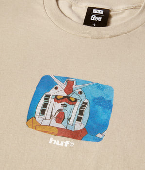 HUF - SCANLINE SS TEE BEIGE