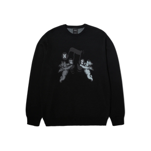 HUF - SONG INTARSIA SWEATER BLACK