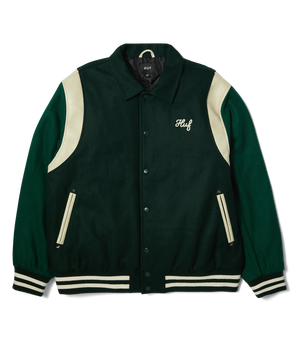 HUF - SONG VARSITY JACKET GREEN