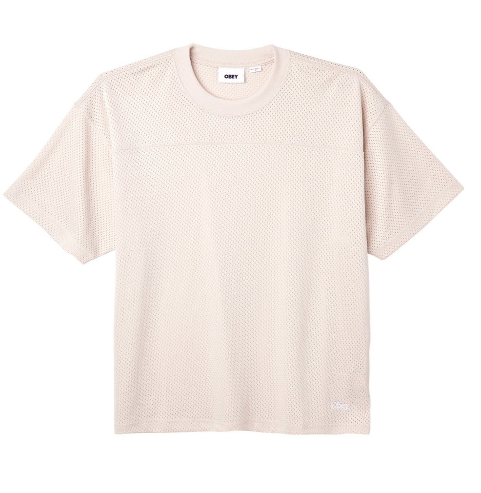 OBEY - PARK PRACTICE JERSEY BEIGE