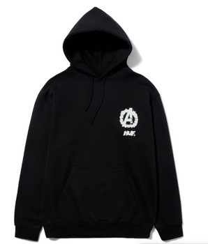 HUF - COSMIC ASSEMBLAGE P/O HOODIE BLACK